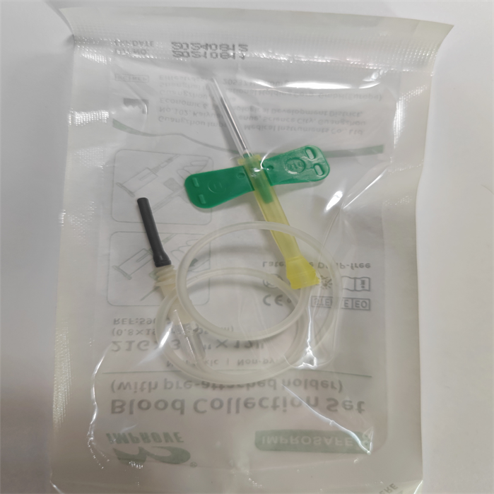 21G 23G Safety Butterfly Needles for Medical Blood Collection