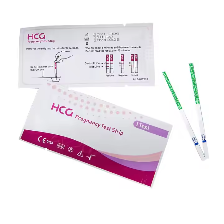 Urine Pregnant Test Kit Manufacturers HCG Early Rapid Pregnancy Test Strips Kits Over 99% Accuracy Pregnancy Test Sticks