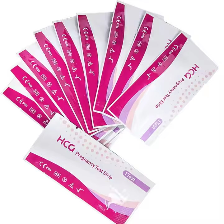 Urine Pregnant Test Kit Manufacturers HCG Early Rapid Pregnancy Test Strips Kits Over 99% Accuracy Pregnancy Test Sticks