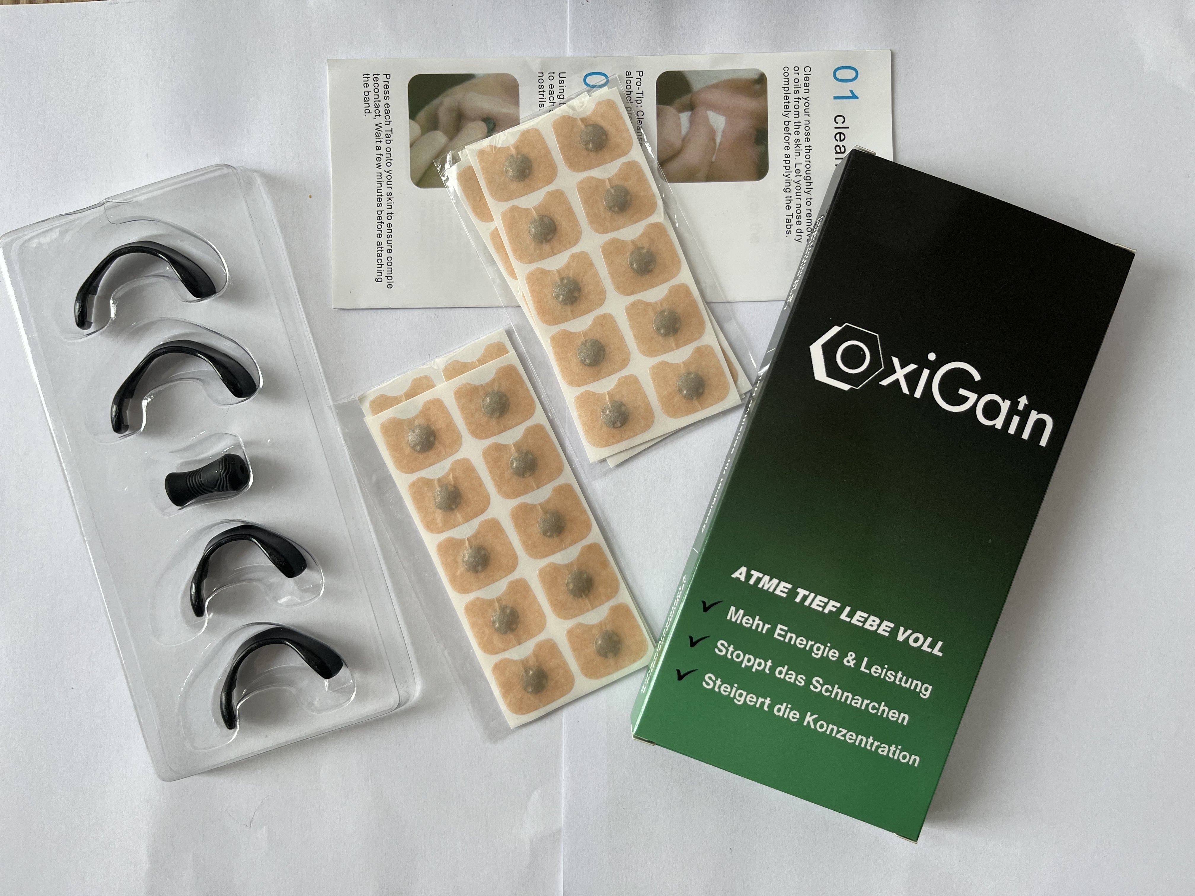 30 Days Nasal Breathing Dilators Starter Kit Reduce Snoring Magnetic Nasal Strips Improve Sleep Quality