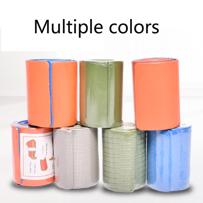 Medical Outdoor First Aid Fixed Roll Plate Polymer Plaster Splint Plastic Finger Wrist Leg Fracture Soft Arm Rolled