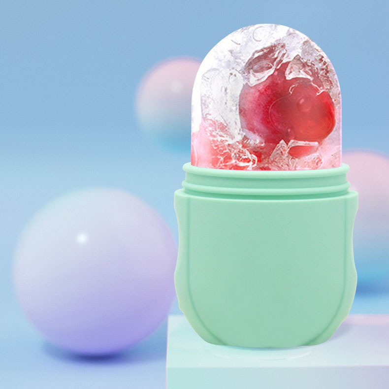 silicone mini face ice cube