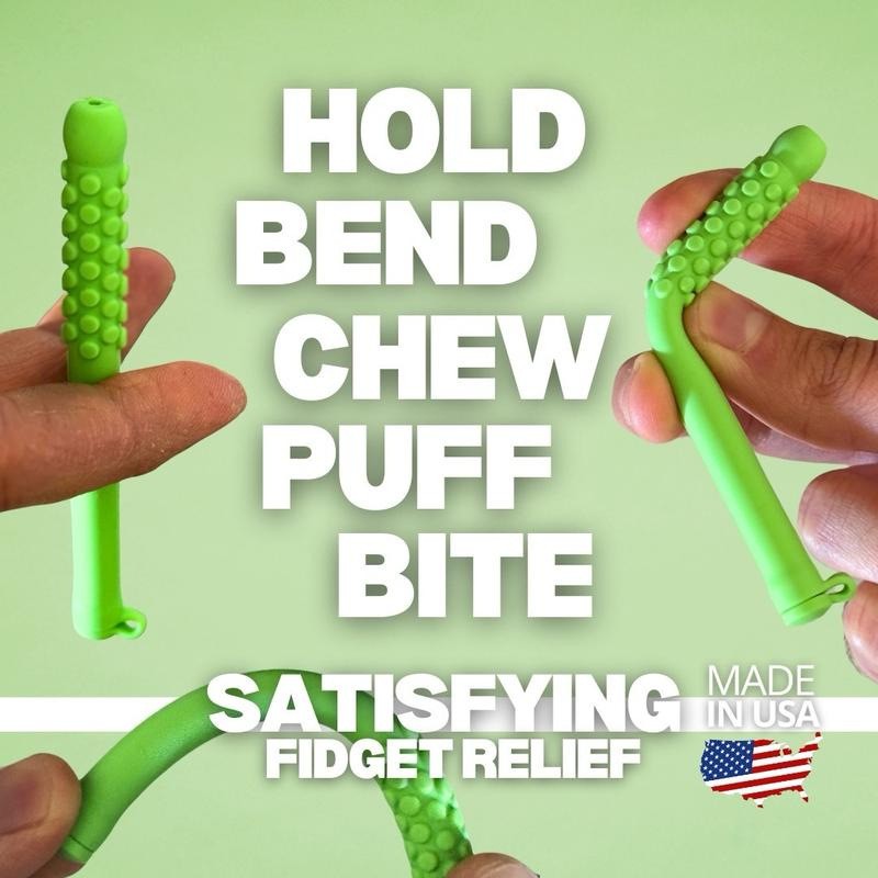 Silicone Chewable Breathing Sticks