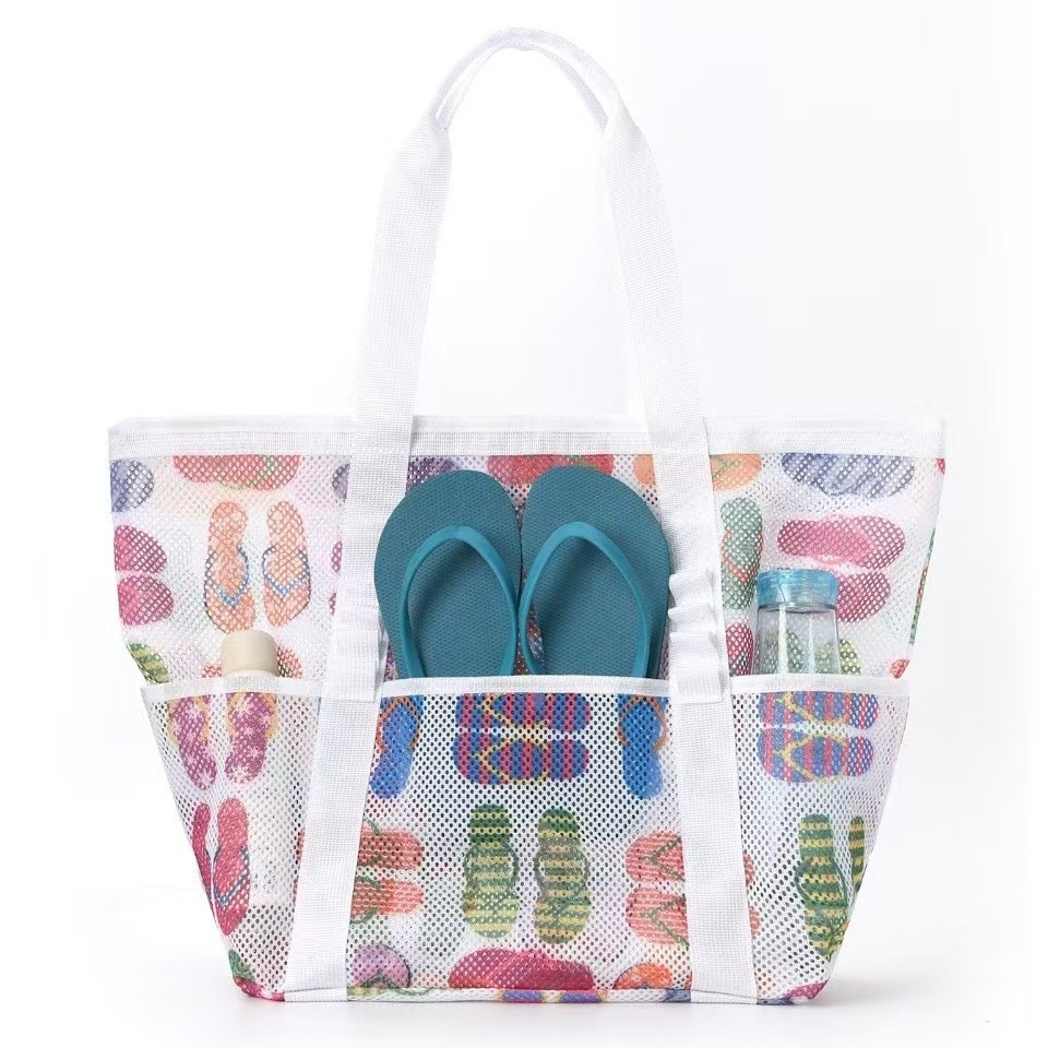 Polyester Large Travel Handheld Beach Bag