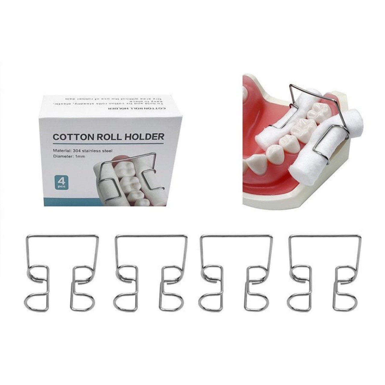 Dental Material Cotton roll holder