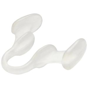 New mini anti-snoring health sleep aid device helps expand the nasal passages and has a soft silicone anti-snoring nose clip.
