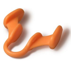 New mini anti-snoring health sleep aid device helps expand the nasal passages and has a soft silicone anti-snoring nose clip.