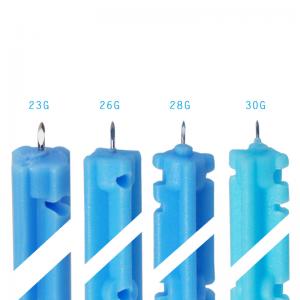 Peripheral blood sampling needle