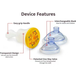 Breathing Training Choking Rescue Device Choking Emergency Device