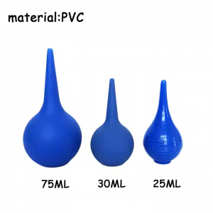 Ear Bulb Disposable Syringe PVC Ear Washing Ulcer Syringe Bulb Ball