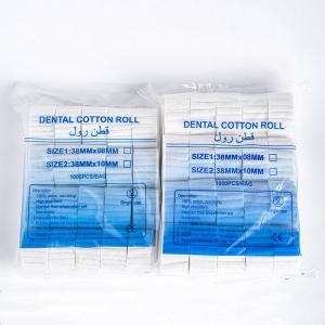 Dental cotton wool roll disposable medical absorbent dental cotton roll