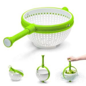 Rotate the draining basket