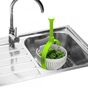 Rotate the draining basket